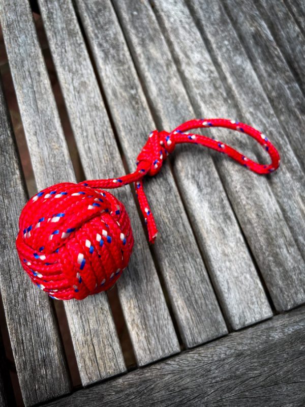 red monkey fist knot