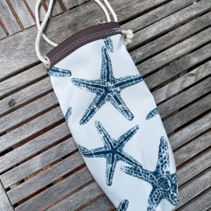 nautical theme starfish wine carrier