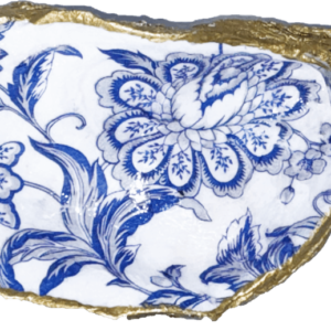 White + Blue Floral