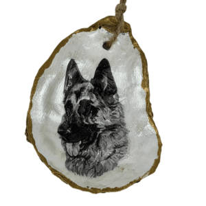 Decoupage Shell Ornament: GSD
