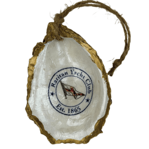 Decoupage Shell Ornament RYC Logo