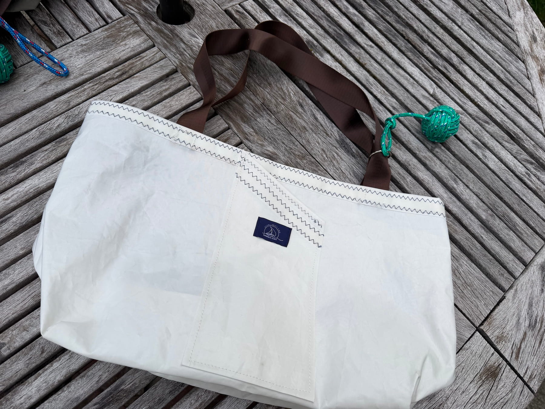 Sailcloth tote bag - 14