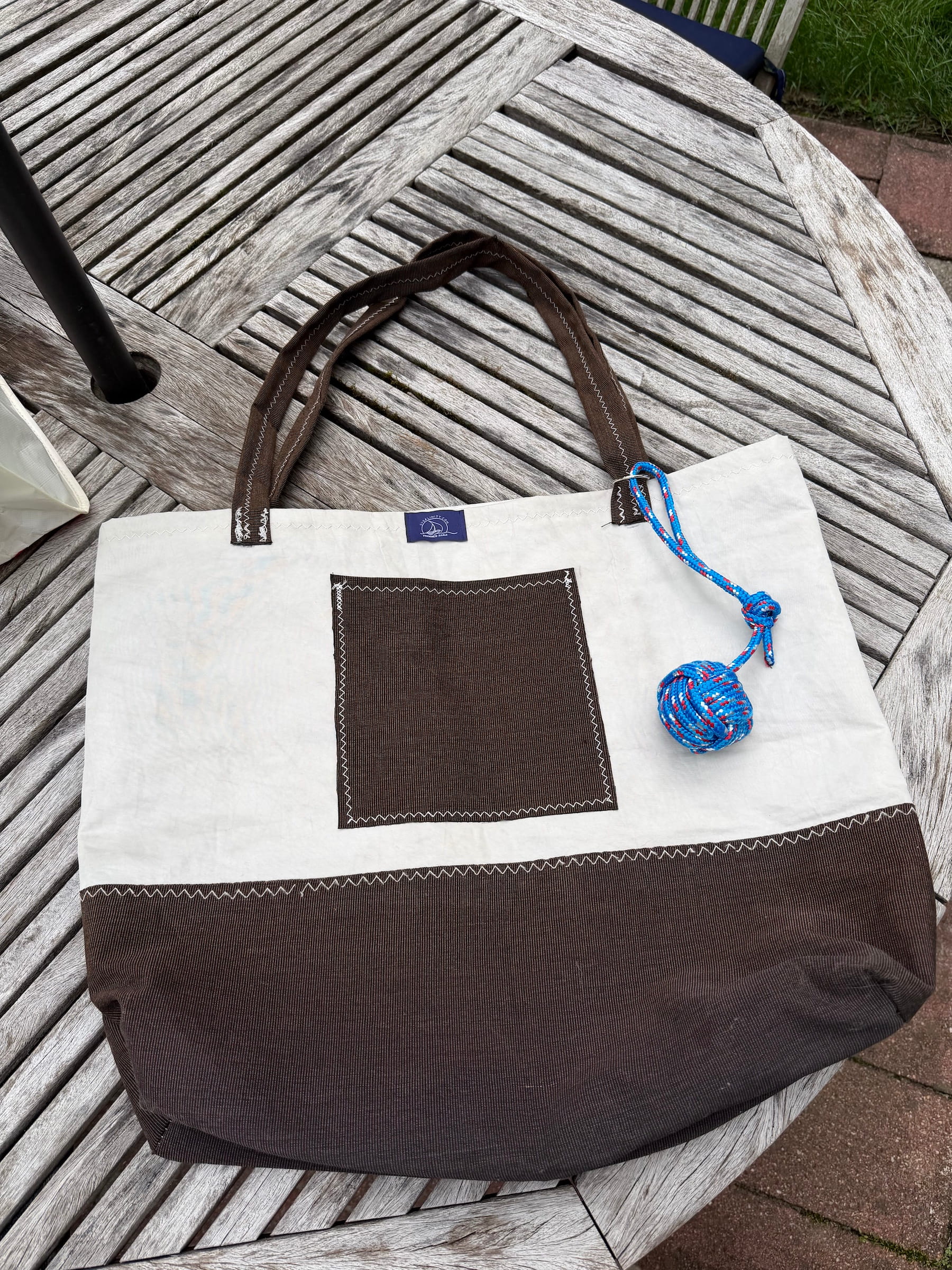 Sailcloth tote bag - 17
